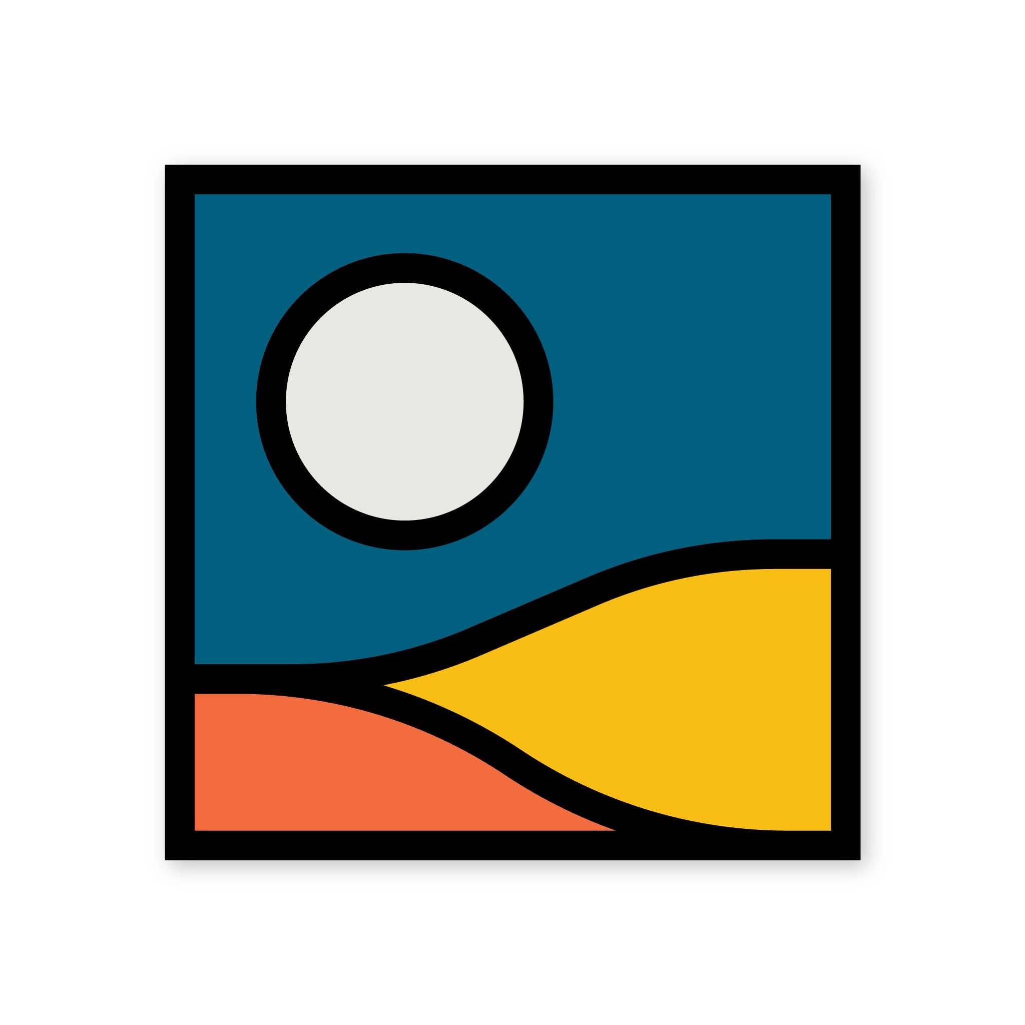 Desert Vista Sticker