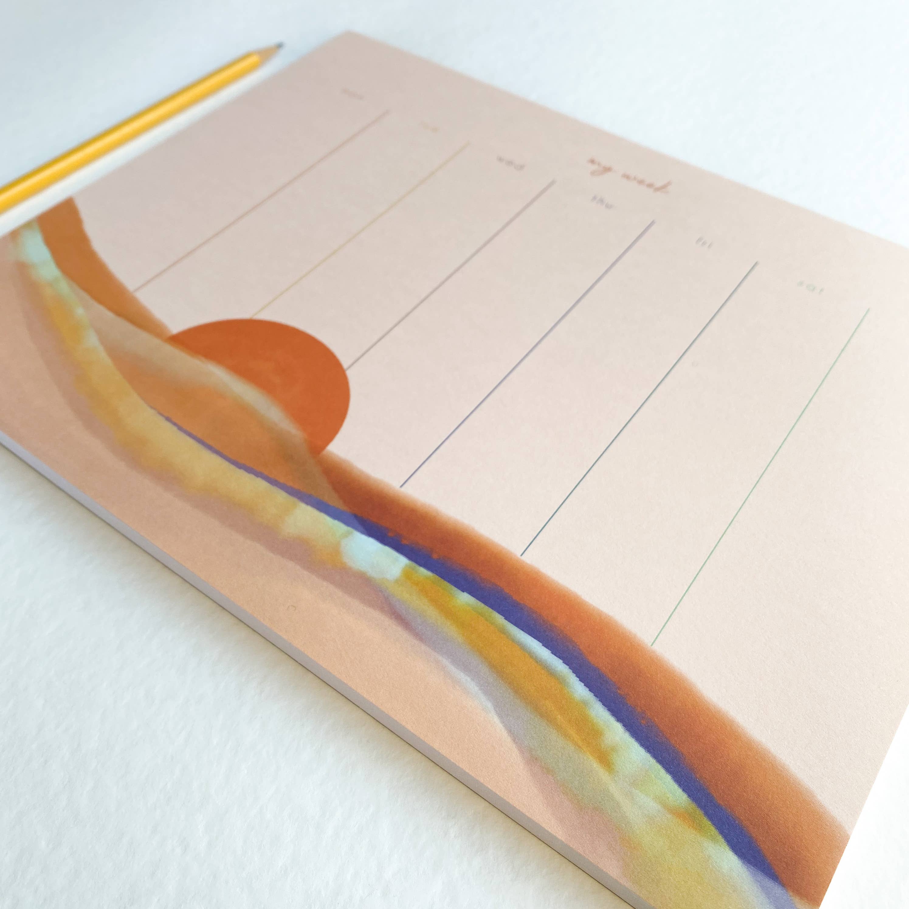 Blush Sun Weekly Planner