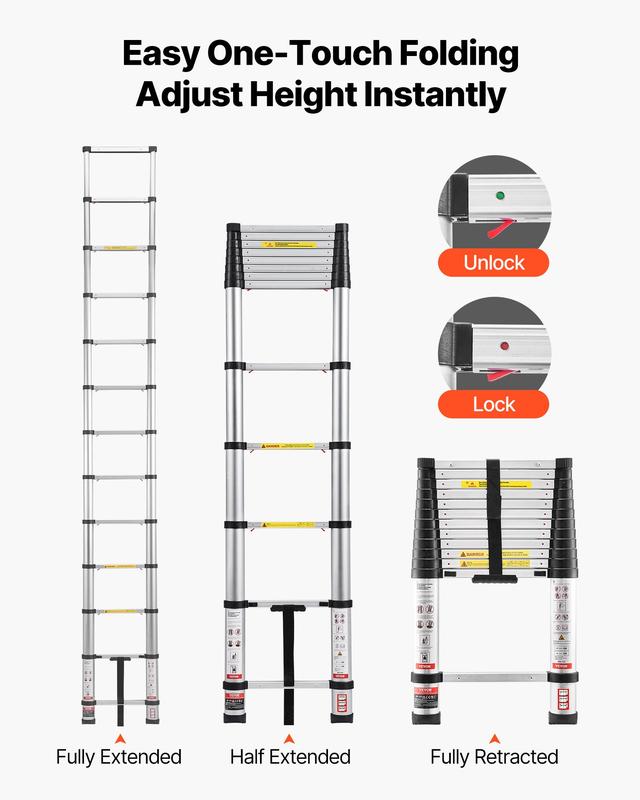 Multi-purpose Telescoping Ladder